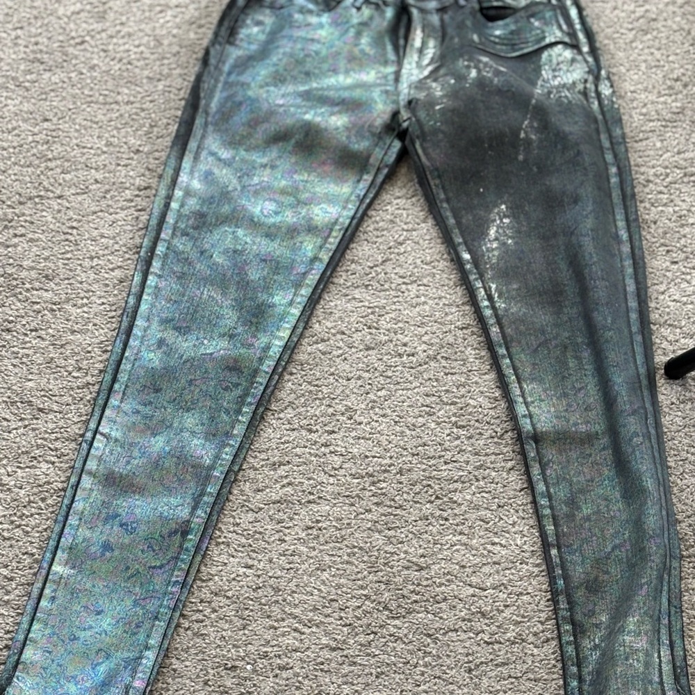 Levi's Iridescent Metallic Jeans